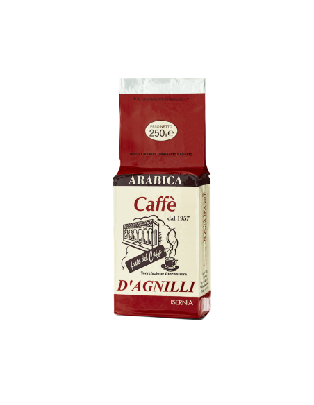 2 Cups + 2 Packages of Caffè Miscela Oro and Arabica 250 gr